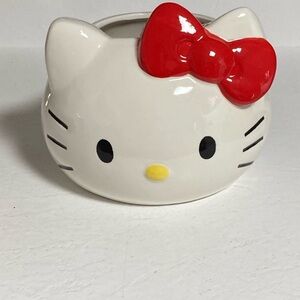 2 Hello Kitty Ceramic Planter - White and Red